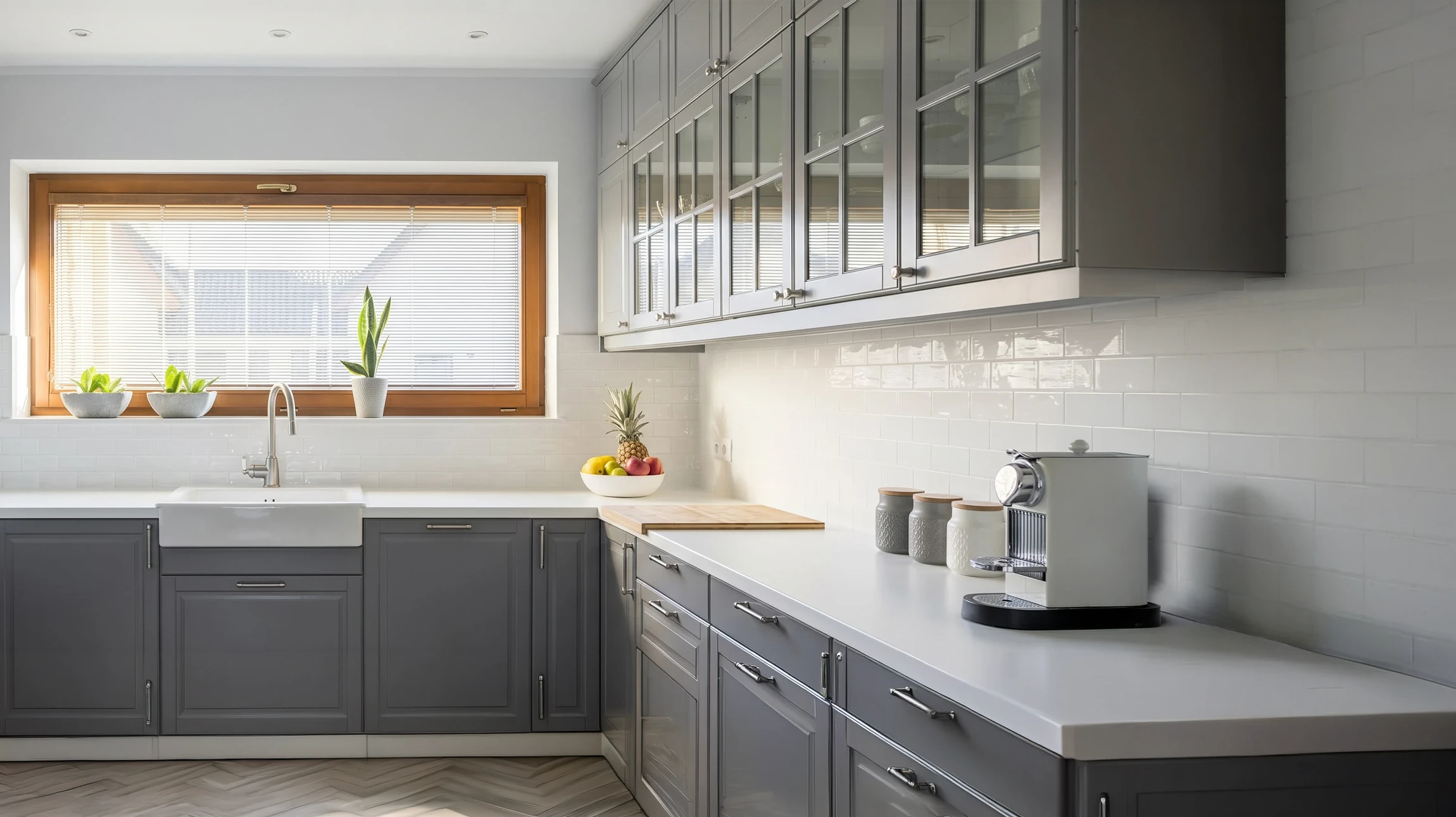 Installateur professionnel en casquette effectuant la pose d'une fenêtre PVC blanche à double vitrage dans un intérieur résidentiel